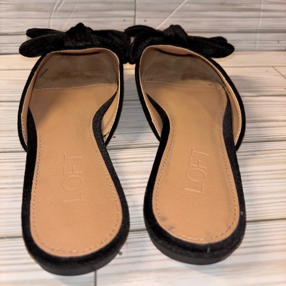 Loft black velvet mules - Picture 5 of 9